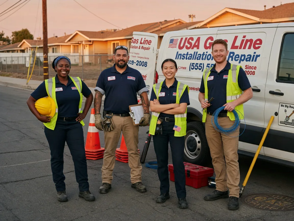 Gas Line Installation company in Shinnston, WV